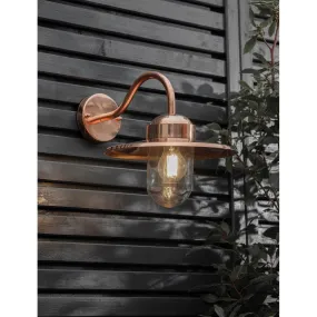 Howick Wall Light - Raw Copper