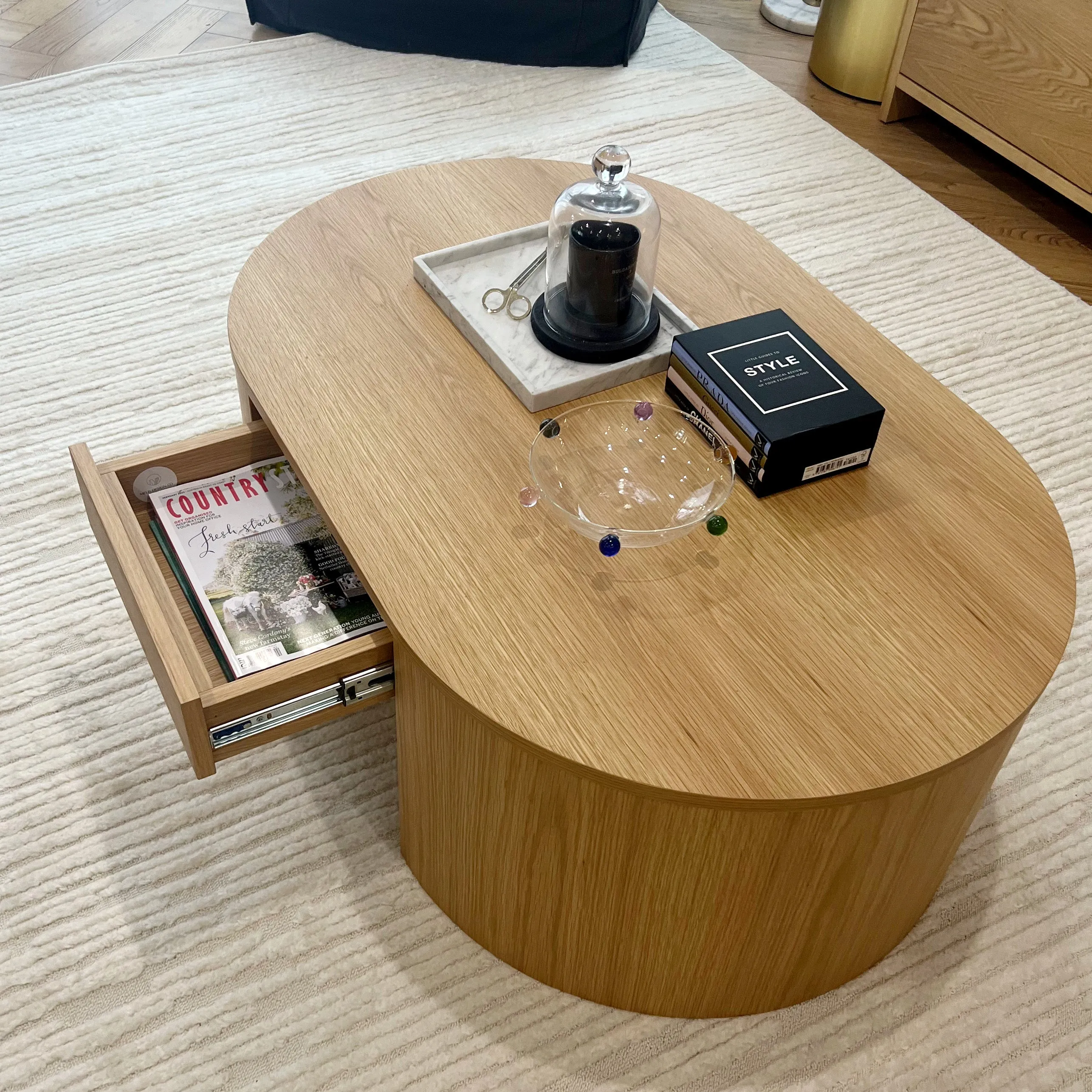 Hugo Oval Coffee Table