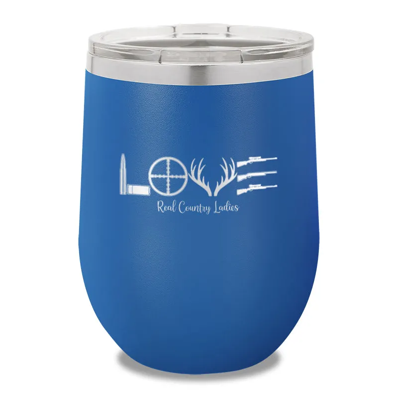 Hunting Love 12oz Stemless Wine Cup