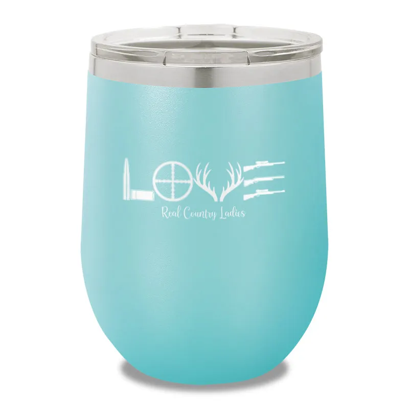 Hunting Love 12oz Stemless Wine Cup