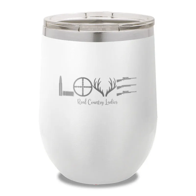 Hunting Love 12oz Stemless Wine Cup