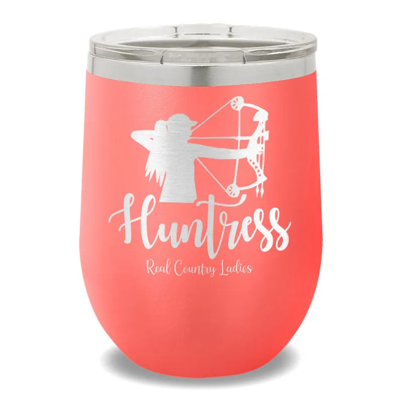 Huntress Bow 12oz Stemless Wine Cup