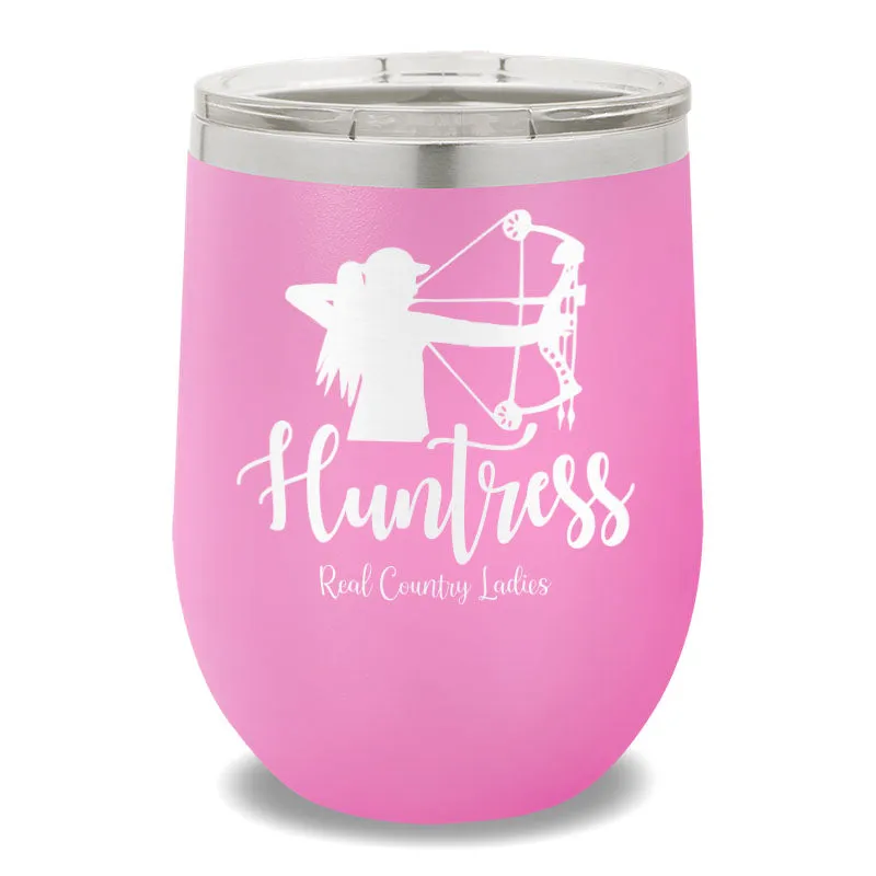 Huntress Bow 12oz Stemless Wine Cup