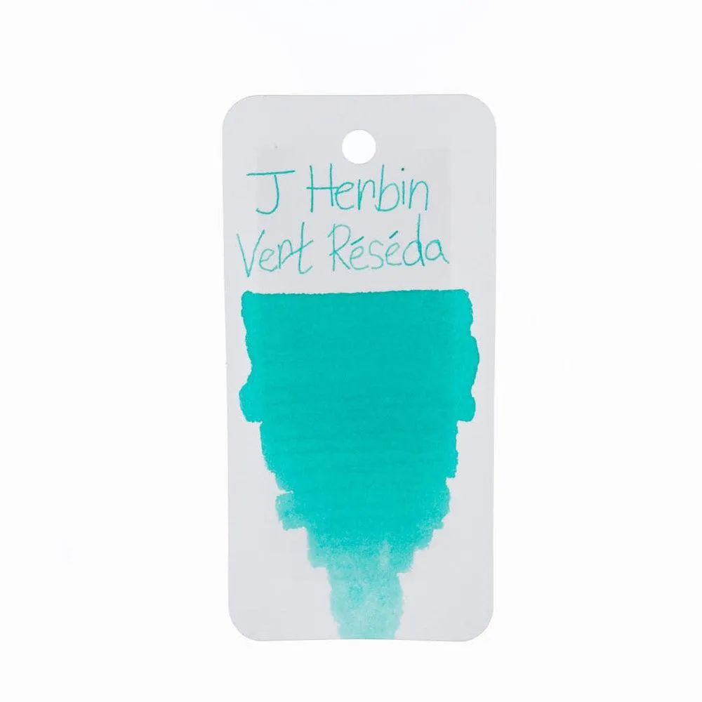 J Herbin Ink Bottle (10ml / 30ml) - Vert Réséda