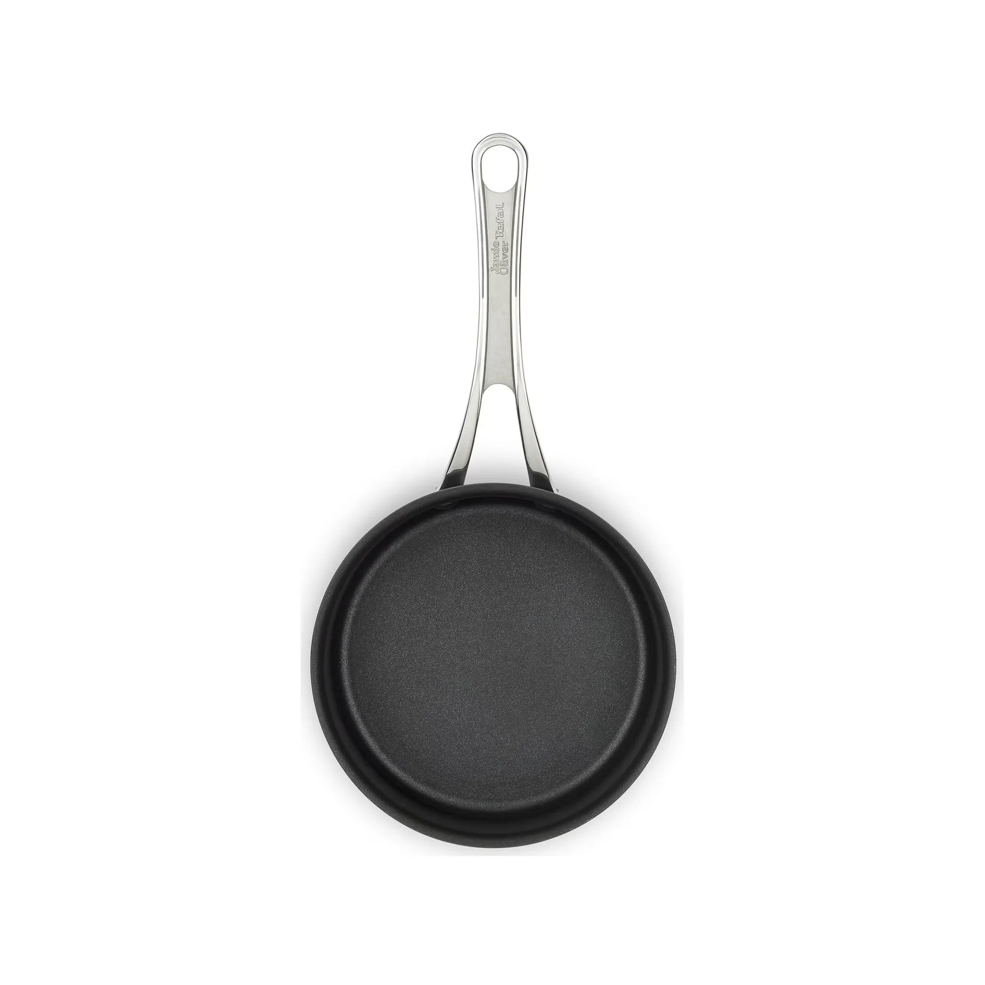 Jamie Oliver 20cm Non-Stick Saucepan with Lid Black