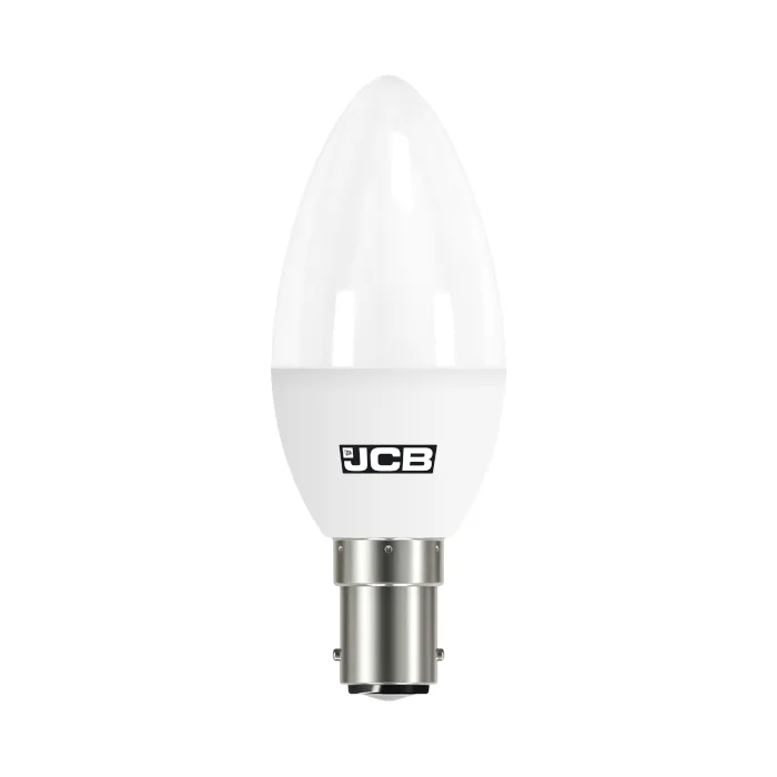 JCB 4.9W B15 LED Candle Bulb - 470lm - 3000K