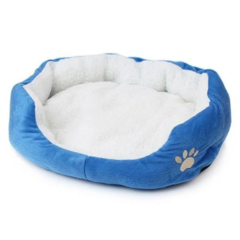 Kazzie Plush Cat Bed Filled With PP Cotton 19.68" x 15.74"