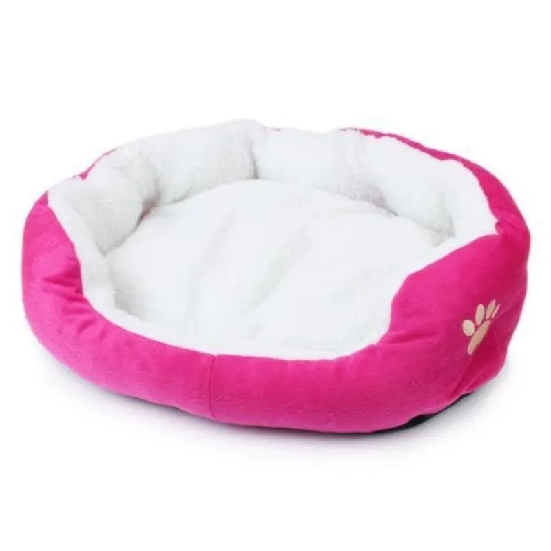 Kazzie Plush Cat Bed Filled With PP Cotton 19.68" x 15.74"