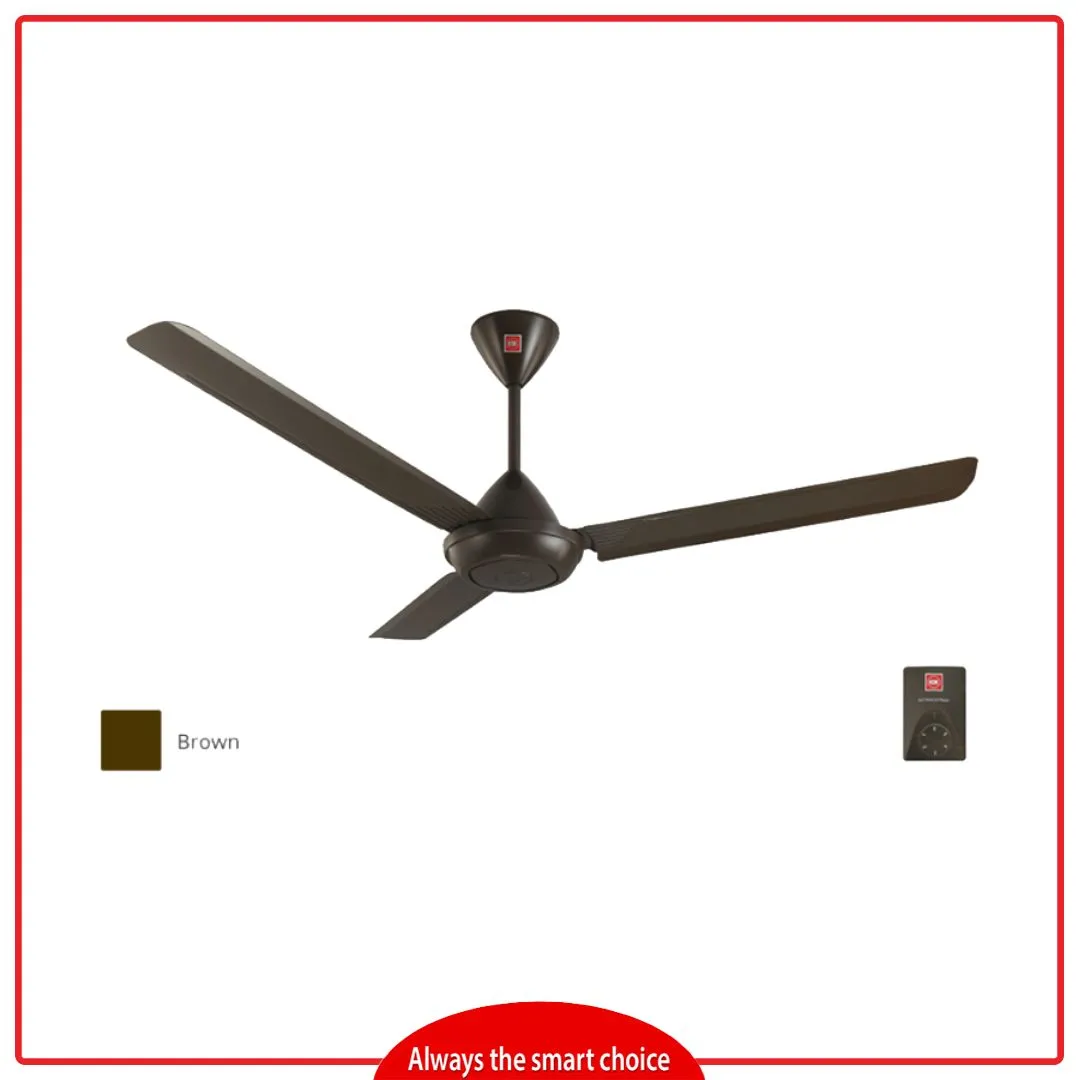 KDK K15V0-PBR 150cm/60 Inch Regulator Type Ceiling Fan