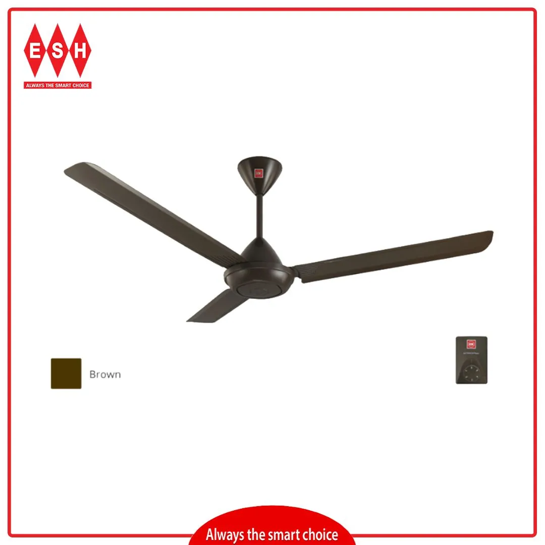 KDK K15V0-PBR 150cm/60 Inch Regulator Type Ceiling Fan