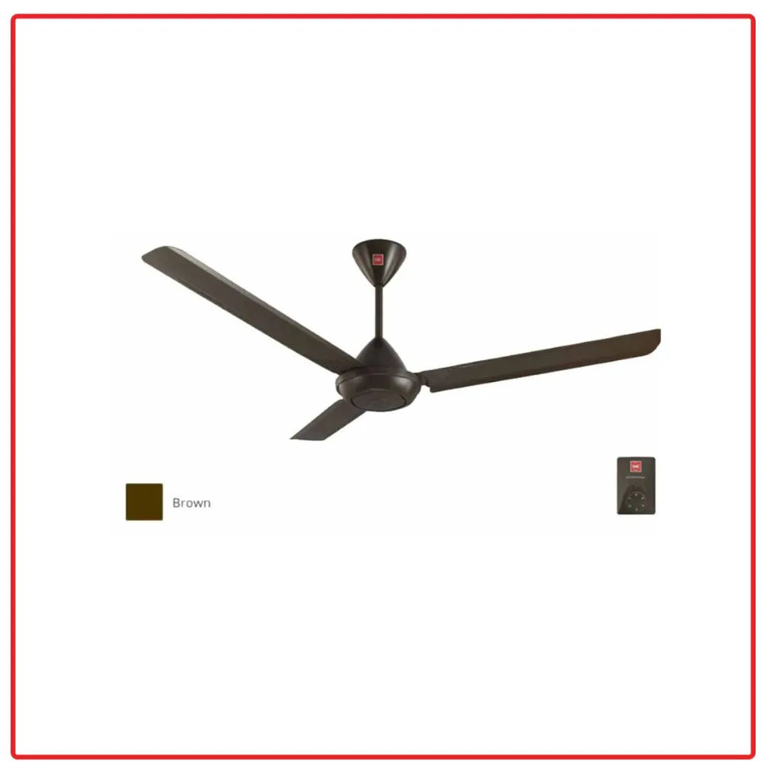 KDK K15V0-PBR 150cm/60 Inch Regulator Type Ceiling Fan