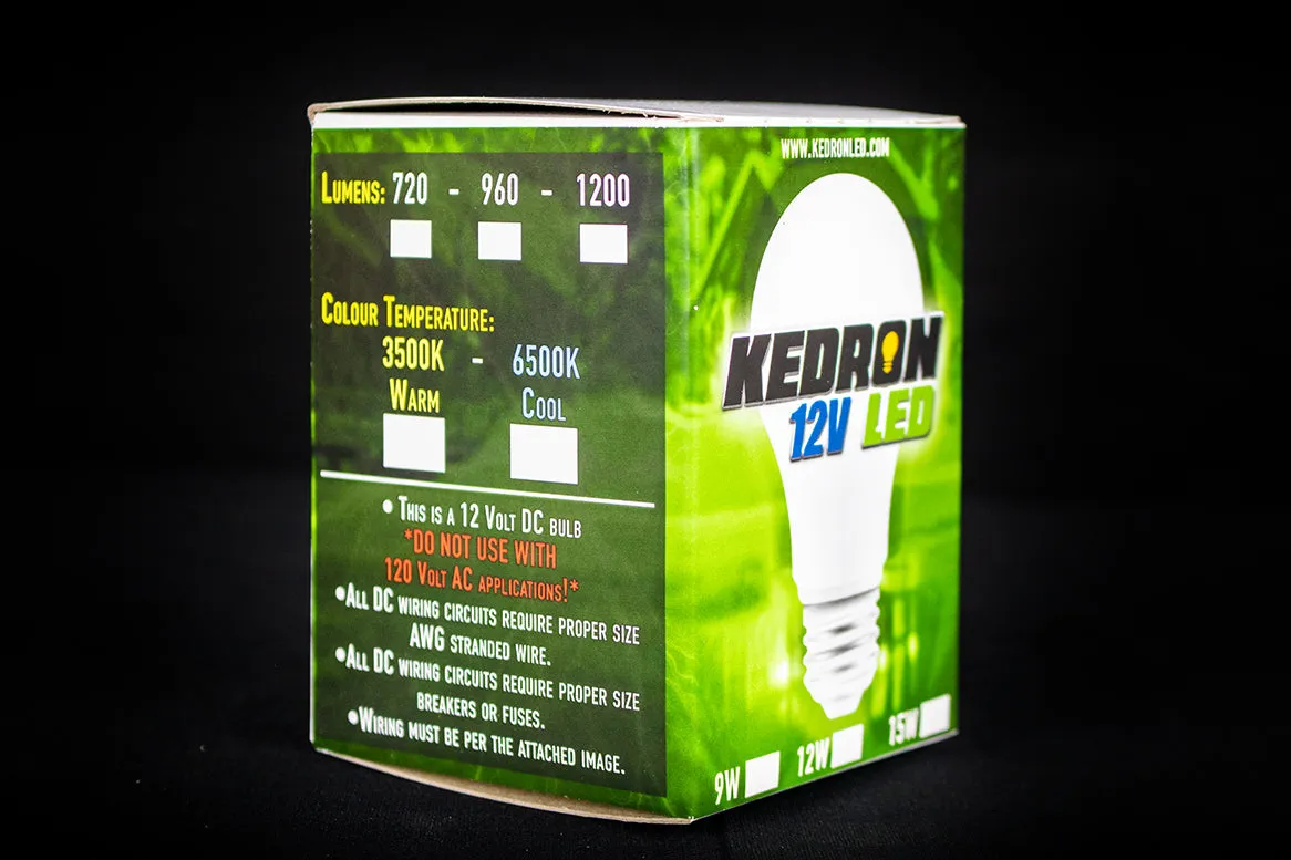 Kedron 9 Watt 12V DC LED Bulb