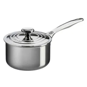 Le Creuset Stainless 3-Ply Saucepan