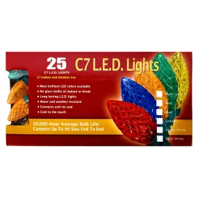 L.E.D Lights 25 Pcs. C7 and C9