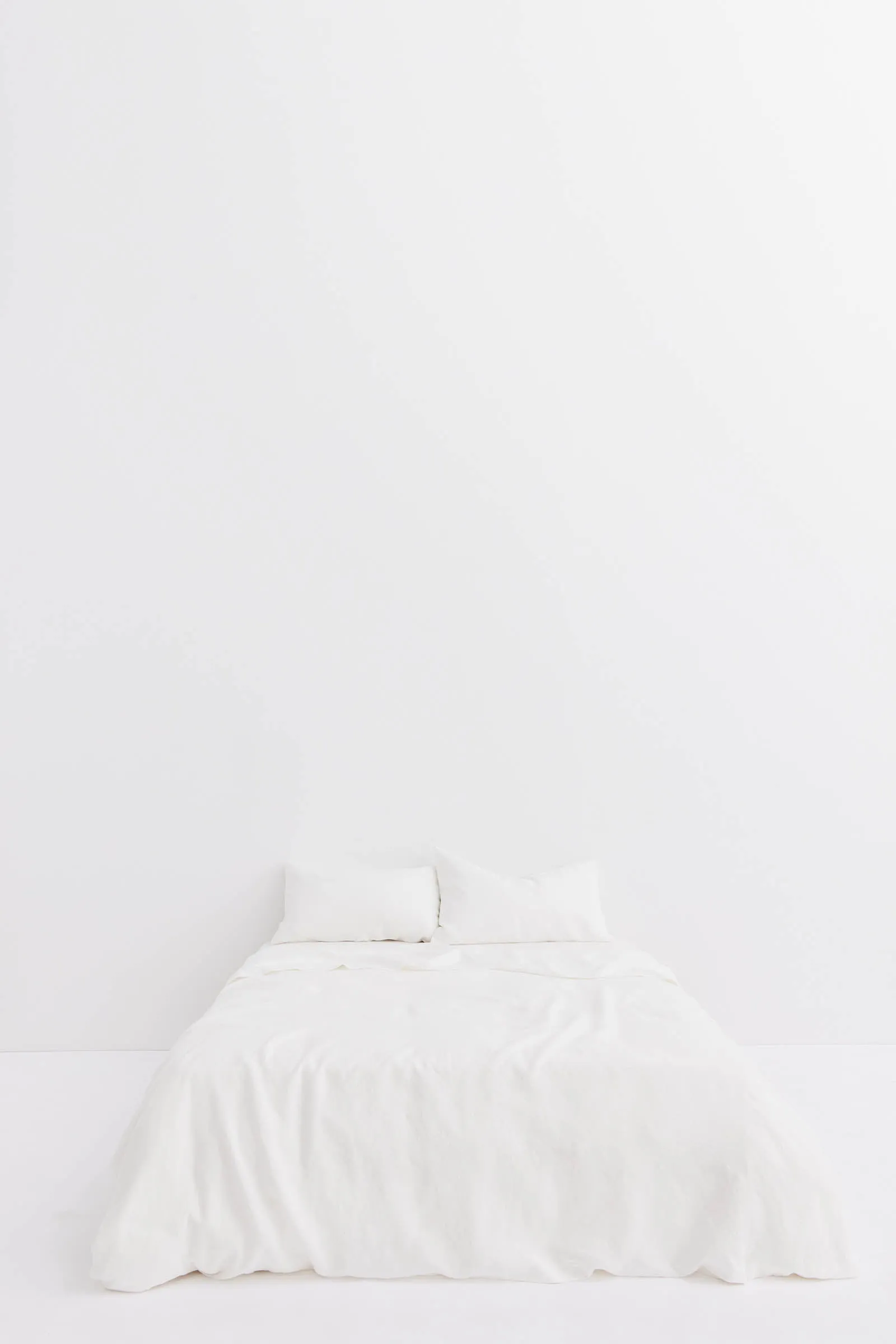 Linen Duvet Cover White