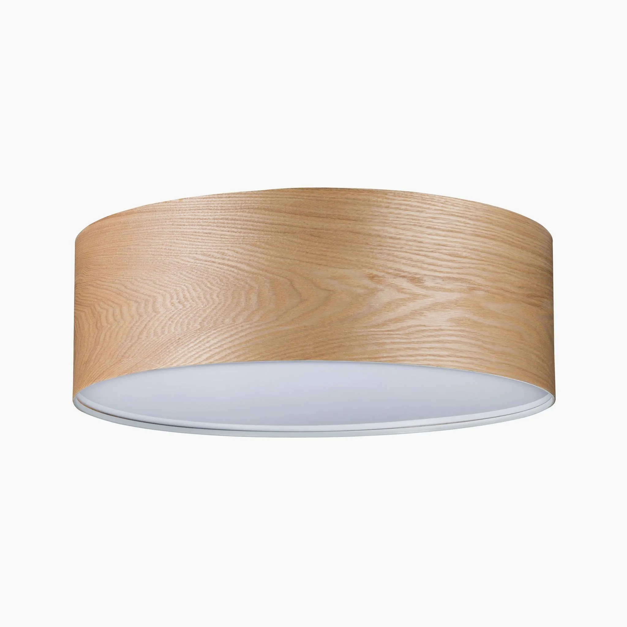 Liska 60W Dimmable Ceiling Light in Wood/Matt Copper