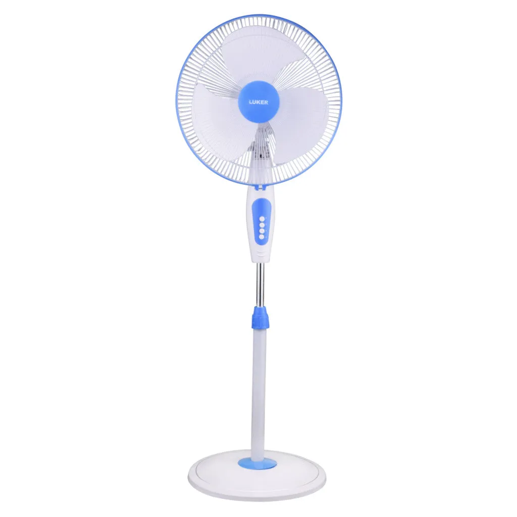 Luker Florida Hs Pedestal Fan Blue LFPFCHSFLR0400BL