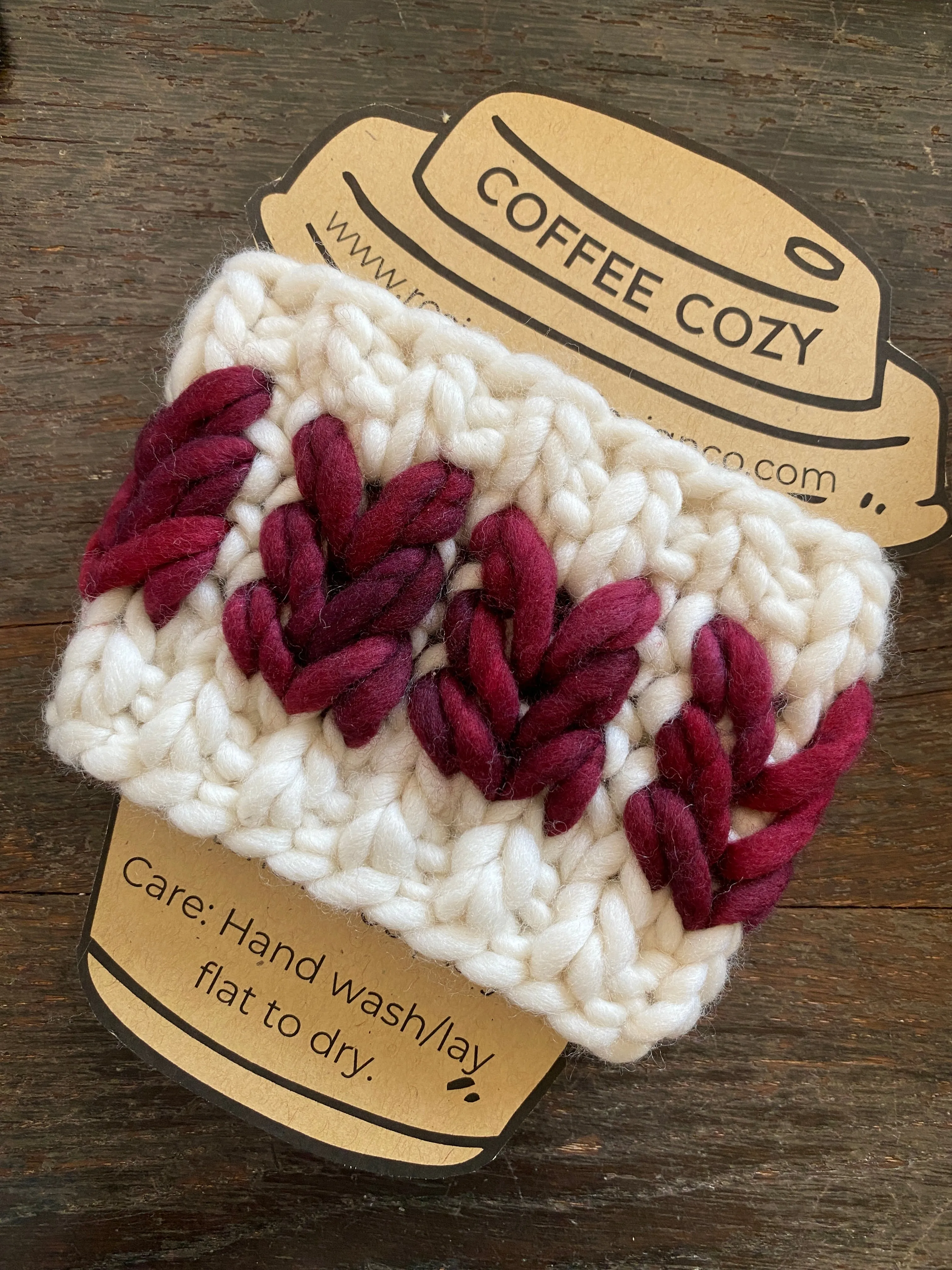 Luxury coffee cozies hearts valentine galentine gifts cute eco friendly coffee lover vday