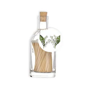 Luxury Match Bottle - Lily of the Valley Design