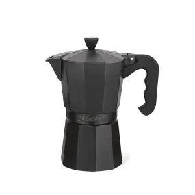 Maestro 6 Cup Coffee Machine Mr-1666-6-Black Black