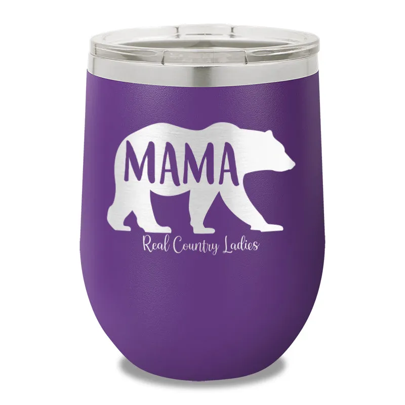 Mama Bear 12oz Stemless Wine Cup