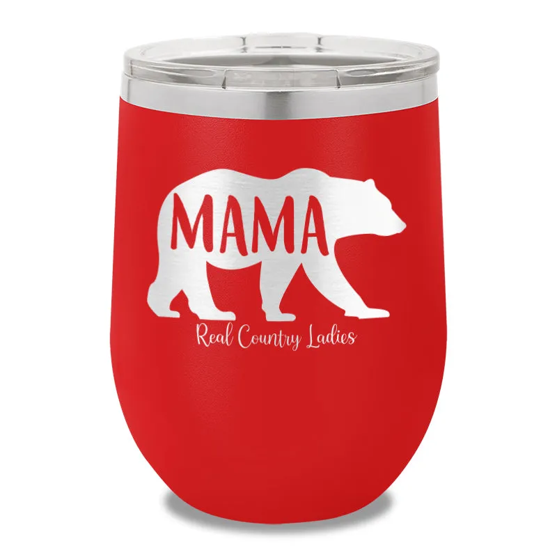 Mama Bear 12oz Stemless Wine Cup