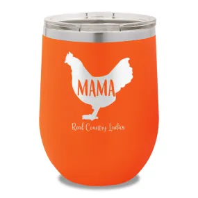 Mama Hen 12oz Stemless Wine Cup