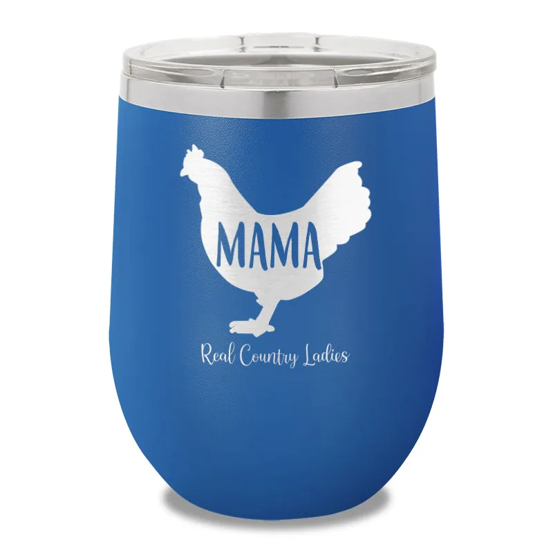 Mama Hen 12oz Stemless Wine Cup