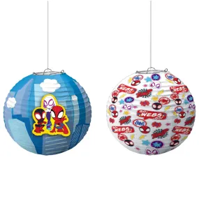 Marvel Spidey and His Amazing Friends Birthday Lanterns, 3 Count