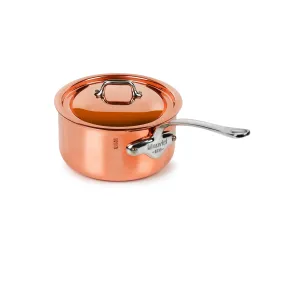 Mauviel M'6S 1.8-quart Induction Copper Saucepan