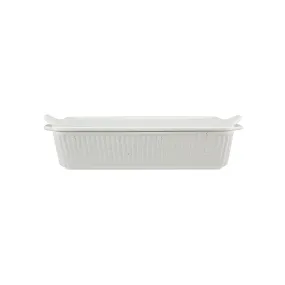 Maxwell & Williams Speckle Rectangular Baker With Tray Cream