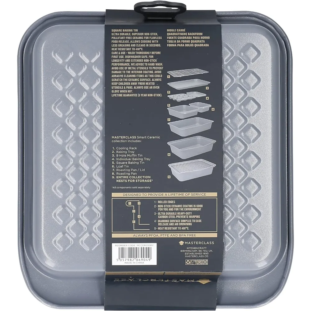 Mc Sc Baking Tray Non Stick Grey 24X22Cm