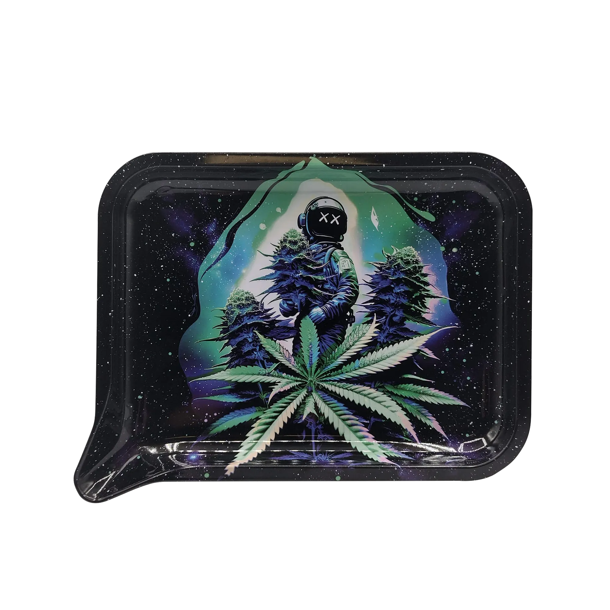 METAL ROLLING TRAYS WITH FUNNEL (46)