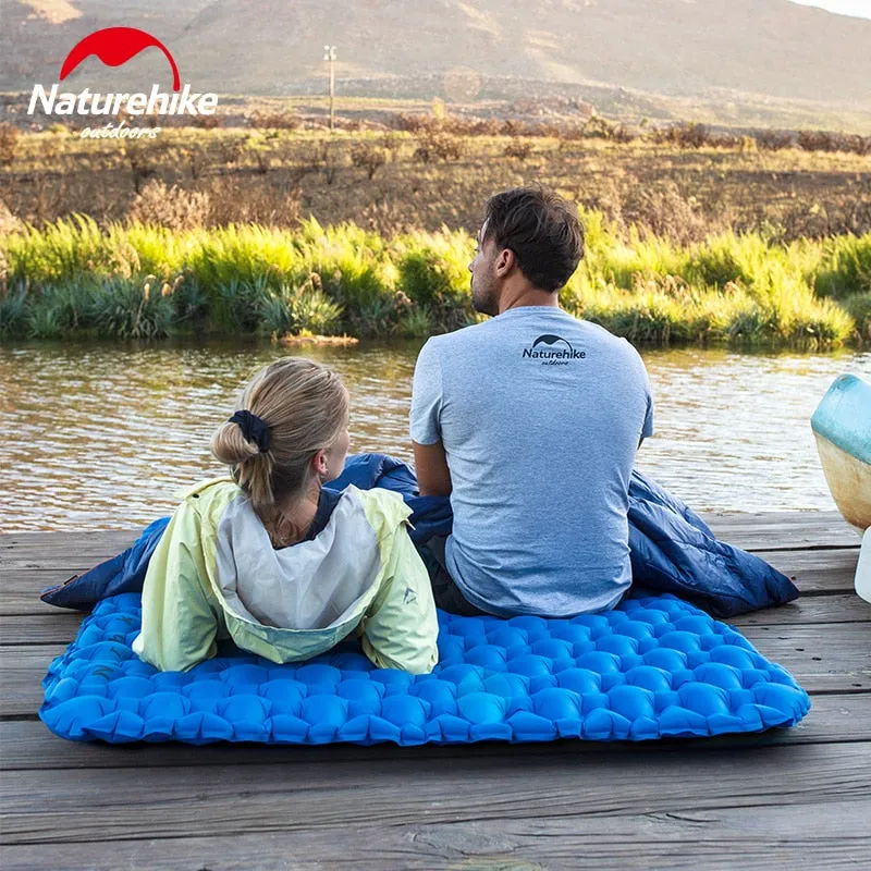 Naturehike Air Mattress Inflatable Mattress Portable Camping Mat Double Sleeping Pad Ultralight