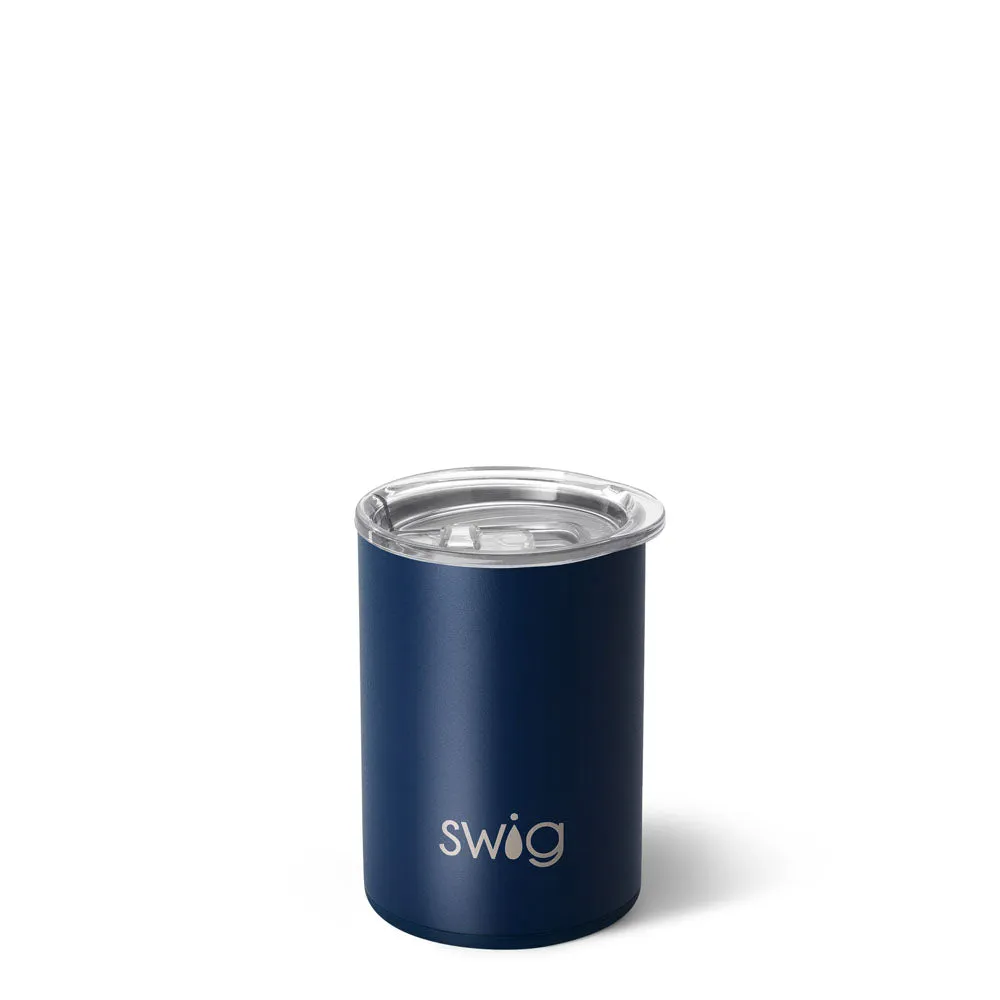 Navy Short Tumbler 12oz