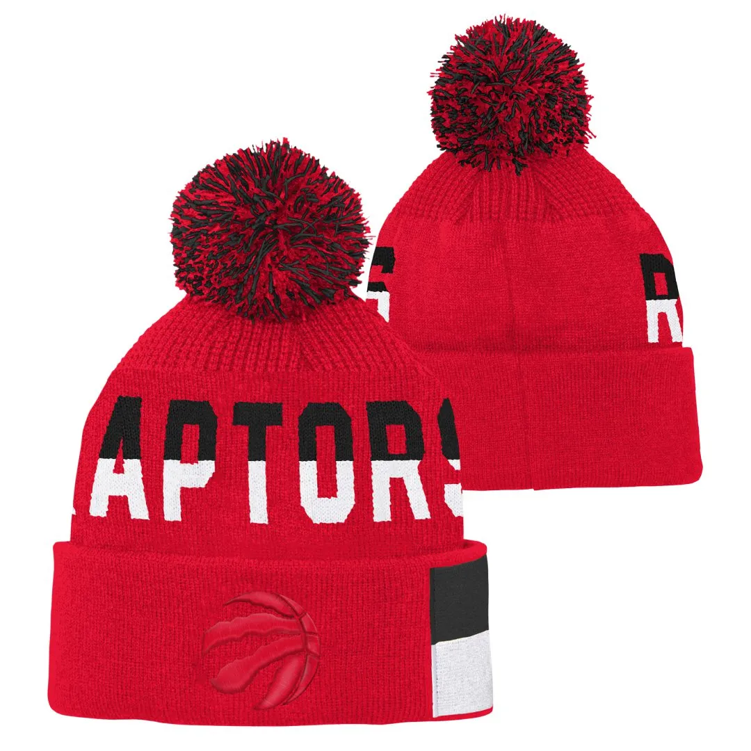 NBA Branded Youth Toronto Raptors Fast Break Cuffed Pom