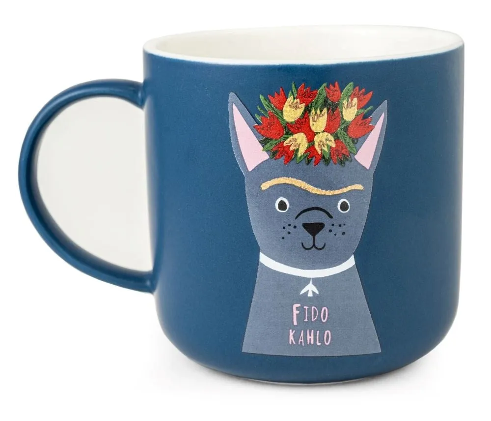 Niaski: Bone China Cup-Fido Kahlo