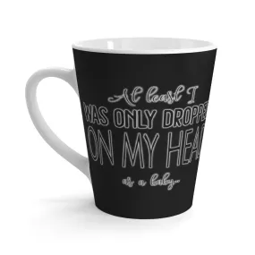 Not On My Face - Latte Mug (Tar Black)