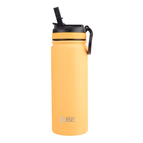 Oasis Challenger Insulated 550ml Drink Bottle - Neon Orange