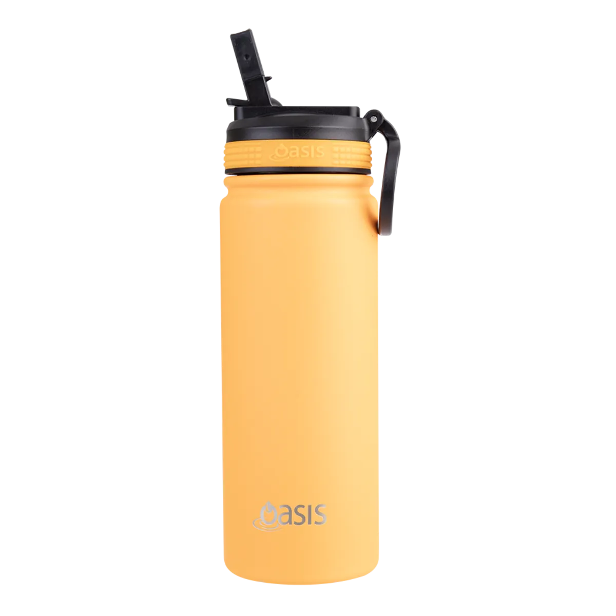 Oasis Challenger Insulated 550ml Drink Bottle - Neon Orange