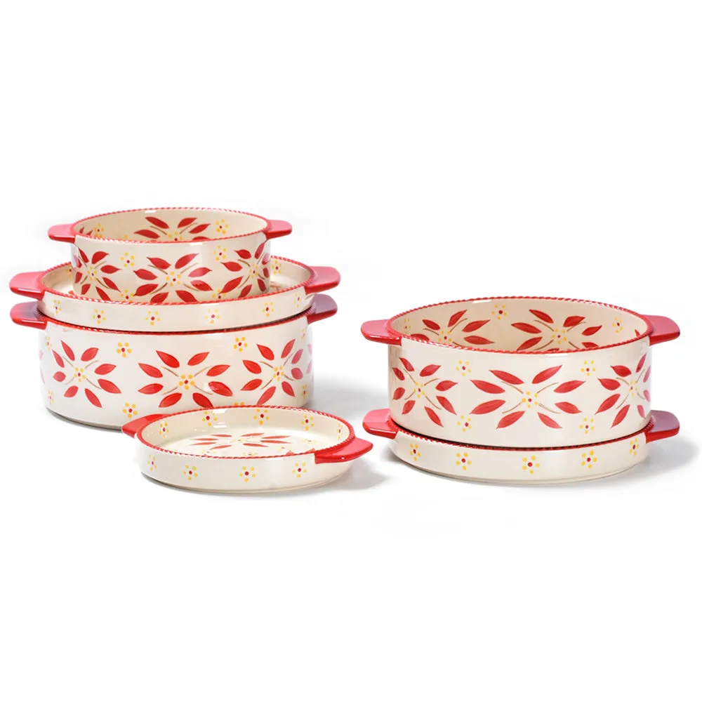 Old World 6-Piece Round Nesting Bakeware Set