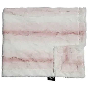 Ombre Blush Rosewood Minky Blanket