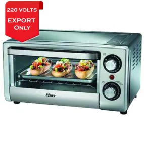 Oster TSSTTV10LTB 4 Slice Toaster Oven 220-240 Volts 50/60Hz Export Only