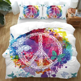 Peace on the Beach Bedding Set