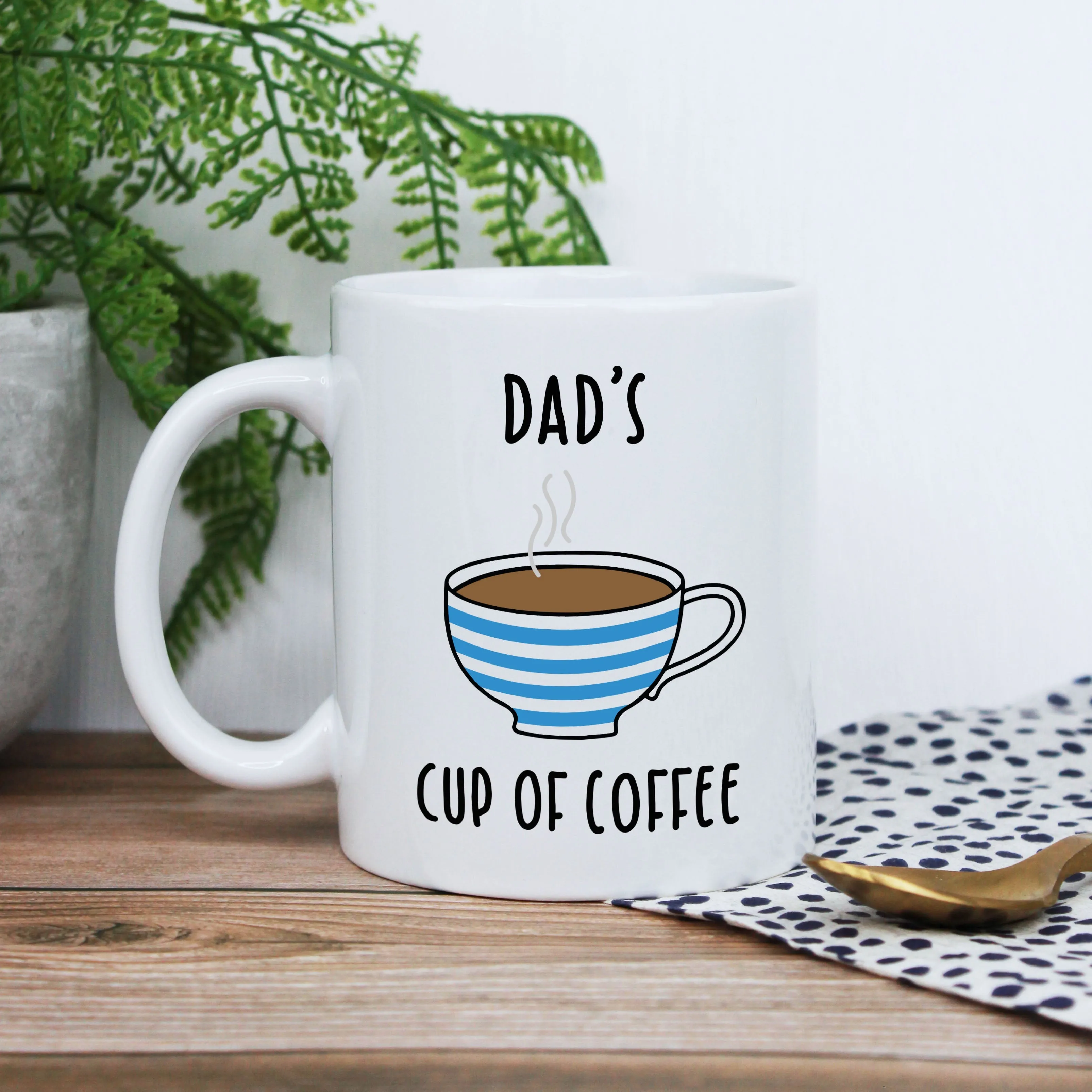 Personalised Grandad's Cup of Coffee Mug