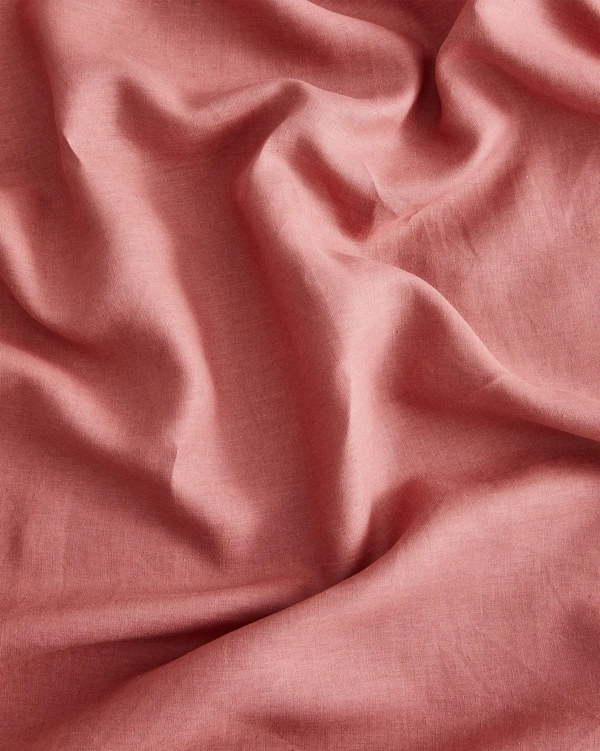 Pink Clay 100% French Flax Linen Bedding Set