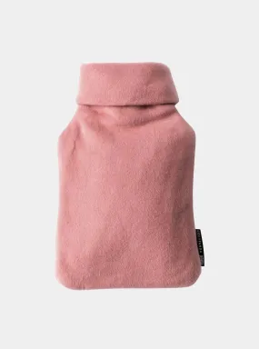 Pink Organic Cotton Hot Water Bottle