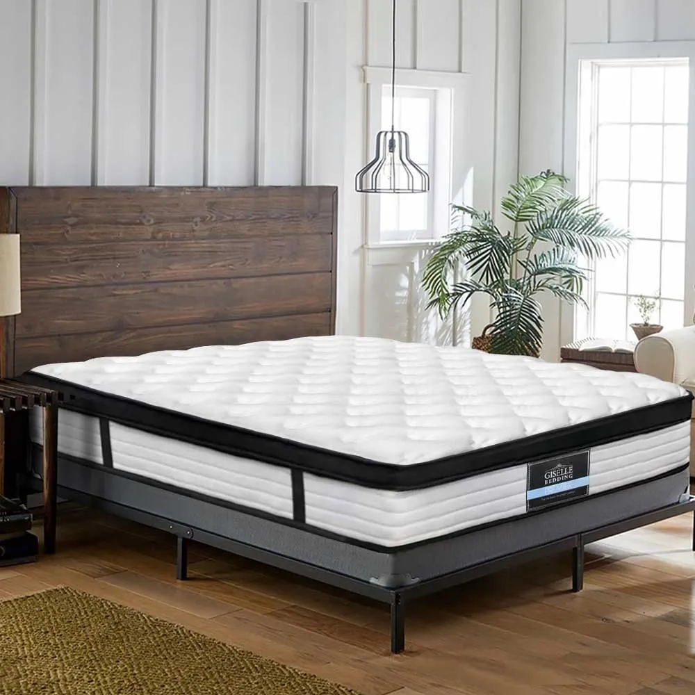 Pluto Bed & Mattress Package - Charcoal Queen