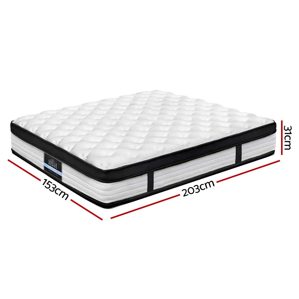 Pluto Bed & Mattress Package - Charcoal Queen