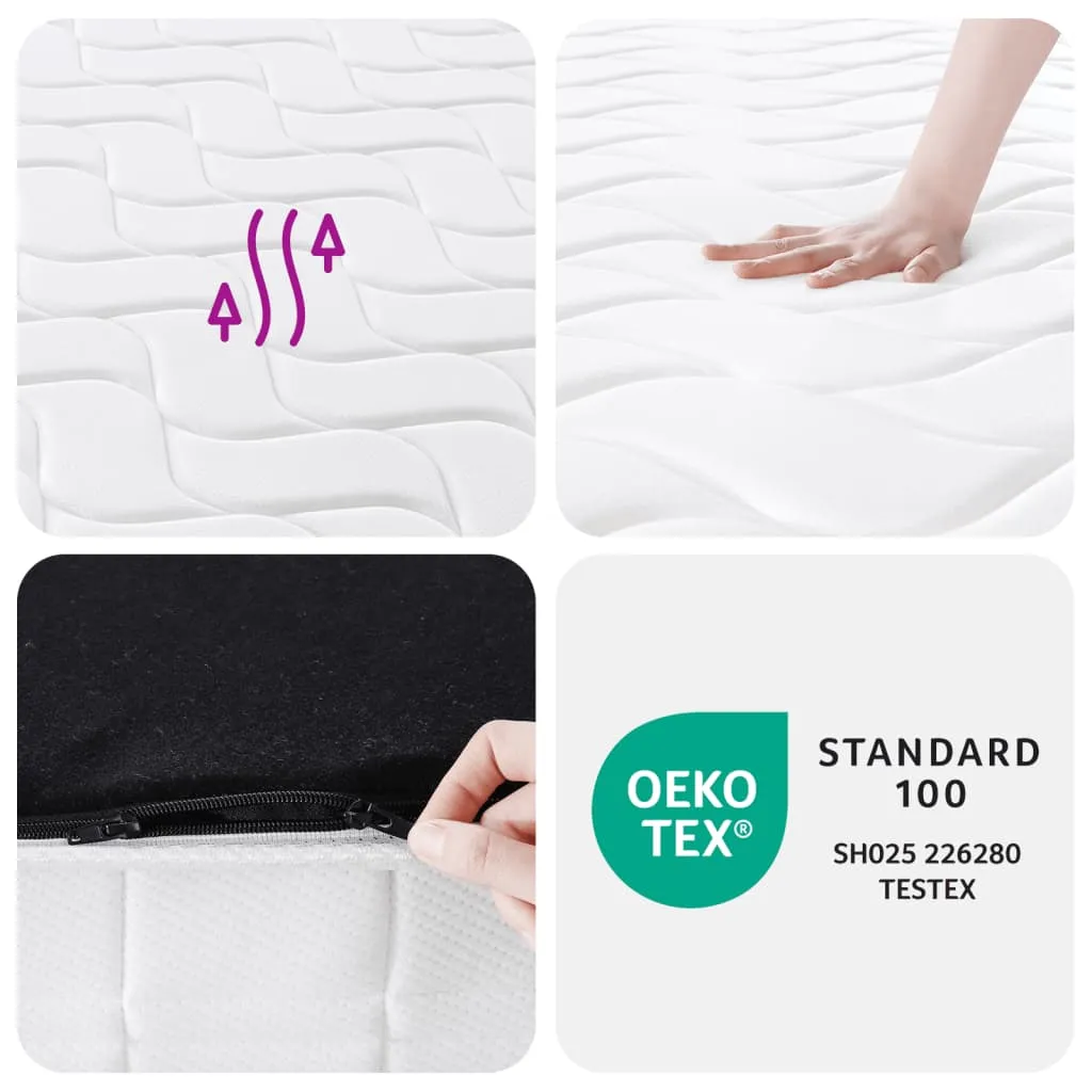 Pocket Spring Mattress Medium Firm 140x200 cm